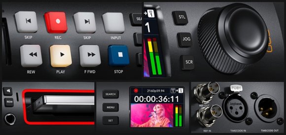 Видеорекордер Blackmagic HyperDeck Studio HD Plus 