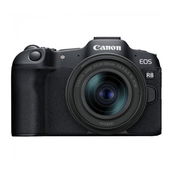 Фотоаппарат Canon EOS R8 Kit RF 24-50mm f/4.5-6.3 IS STM (Меню на русском языке) 