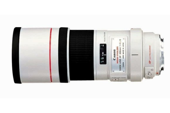 Объектив Canon EF 300mm f/4L IS USM, белый Объектив Canon EF 300mm f/4L IS USM, белый