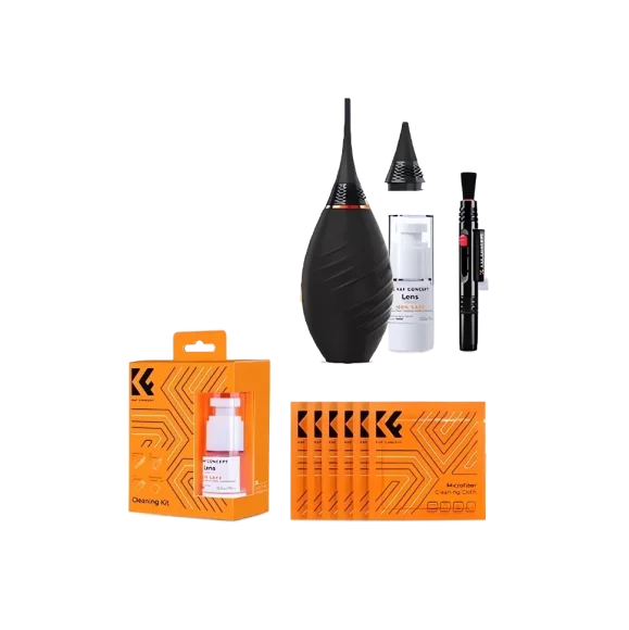 Набор для чистки оптики K&F Concept Cleaning kit 9-in-1 Набор для чистки оптики K&F Concept Cleaning kit 9-in-1