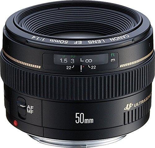 Объектив Canon EF 50mm f/1.4 USM, черный 