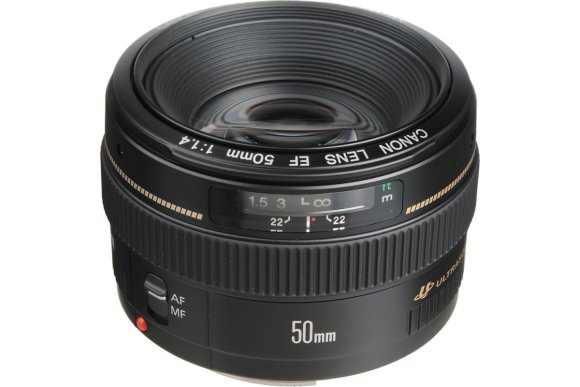 Объектив Canon EF 50mm f/1.4 USM, черный Объектив Canon EF 50mm f/1.4 USM, черный
