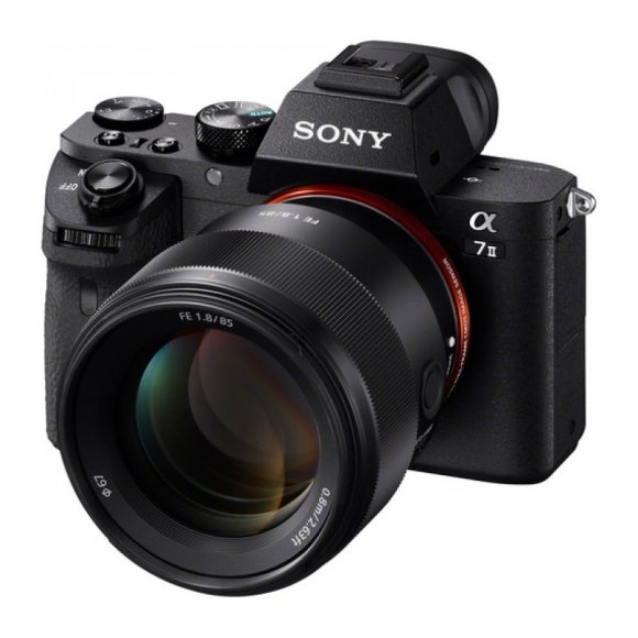 Объектив Sony FE 85mm f/1.8, чёрный Объектив Sony FE 85mm f/1.8, чёрный