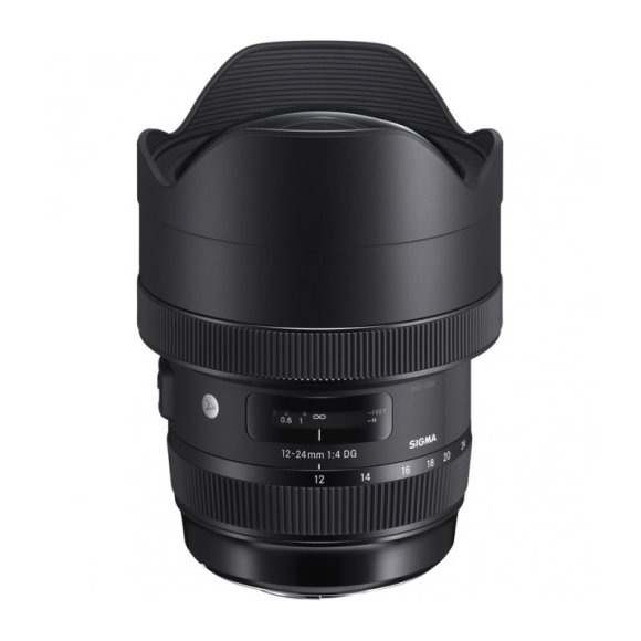 Объектив Sigma AF 12-24mm f/4 DG HSM Art for Nikon F, чёрный  Объектив Sigma AF 12-24mm f/4 DG HSM Art for Nikon F, чёрный