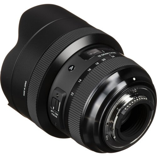 Объектив Sigma AF 12-24mm f/4 DG HSM Art for Nikon F, чёрный  Объектив Sigma AF 12-24mm f/4 DG HSM Art for Nikon F, чёрный