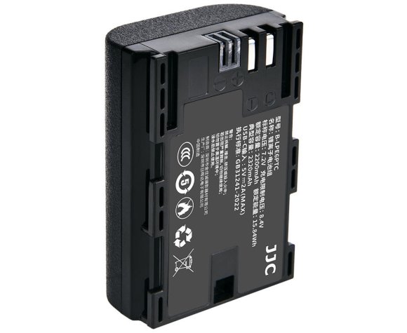 Аккумулятор JJC B-LPE6PTC (аналог CANON LP-E6P / CANON LP-E6NH) Аккумулятор JJC B-LPE6PTC (аналог CANON LP-E6P / CANON LP-E6NH)