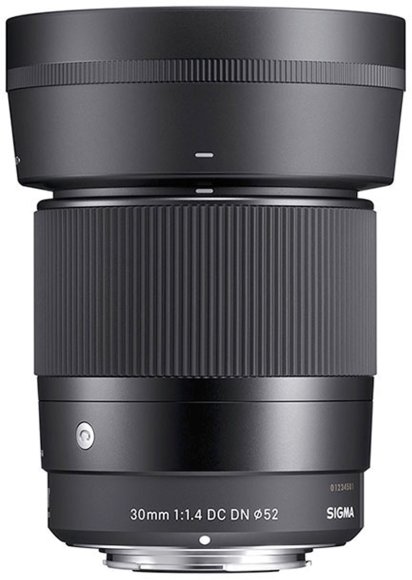 Объектив Sigma AF 30mm f/1.4 DC DN Contemporary for Sony E, чёрный  Объектив Sigma AF 30mm f/1.4 DC DN Contemporary for Sony E, чёрный