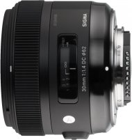 Объектив Sigma AF 30mm f/1.4 DC HSM Art for Canon EF, чёрный Объектив Sigma AF 30mm f/1.4 DC HSM Art for Canon EF, чёрный