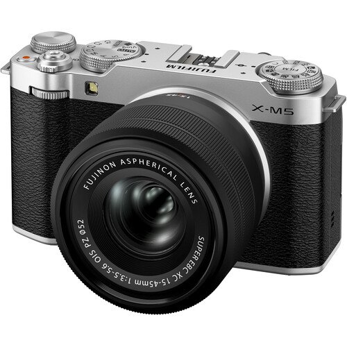 Фотоаппарат Fujifilm X-M5 Kit XC 15-45mm, серебристый Фотоаппарат Fujifilm X-M5 Kit XC 15-45mm, серебристый