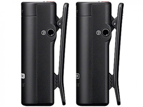 Беспроводной микрофон SONY ECM-AW4, чёрный 