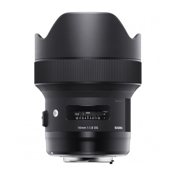 Объектив Sigma AF 14mm f/1.8 DG HSM Art Nikon F, чёрный Объектив Sigma AF 14mm f/1.8 DG HSM Art Nikon F, чёрный