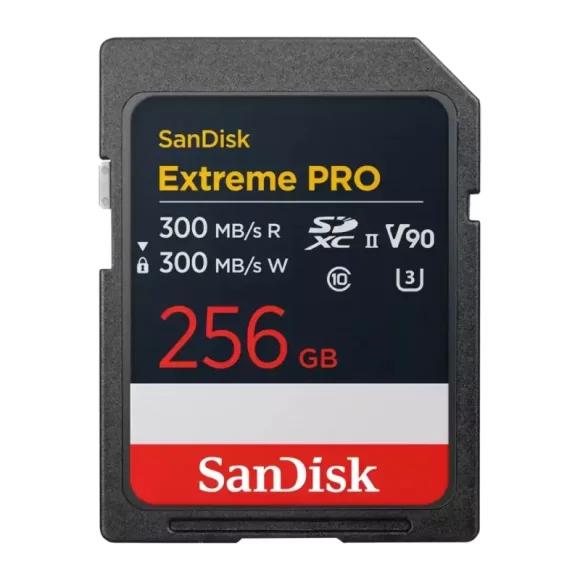 Карта памяти SanDisk Extreme Pro SDXC UHS-II V90 U3 300/300 MB/s 256GB SDSDXDM-256G-GN4IN Карта памяти SanDisk Extreme Pro SDXC UHS-II V90 U3 300/300 MB/s 256GB SDSDXDM-256G-GN4IN