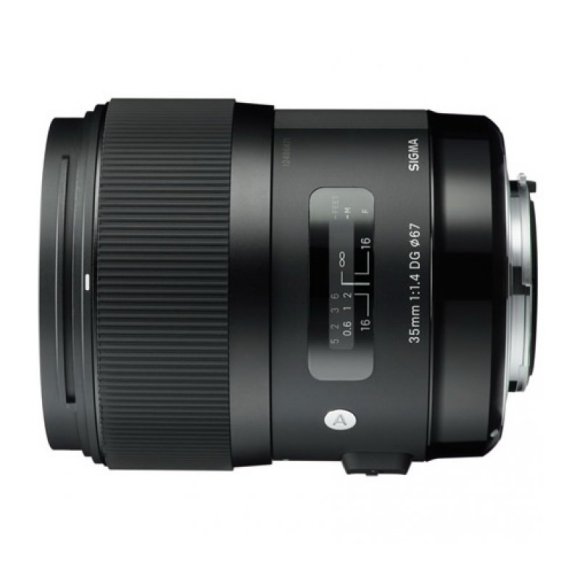 Объектив Sigma AF 35mm f/1.4 DG HSM Art for Canon EF, чёрный Объектив Sigma AF 35mm f/1.4 DG HSM Art for Canon EF, чёрный