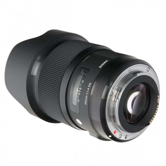 Объектив Sigma AF 20mm f/1.4 DG HSM Art for CANON EF, чёрный 