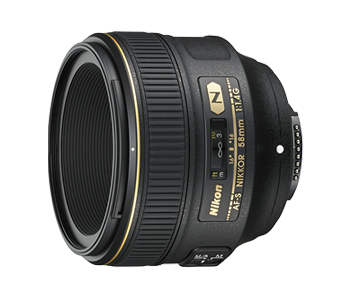  Объектив Nikon AF-S NIKKOR 58mm f/1.4G, чёрный 