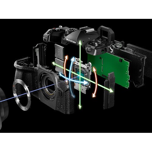 Фотоаппарат OM System OM-1 Mark II Body, чёрный  Фотоаппарат OM System OM-1 Mark II Body, чёрный