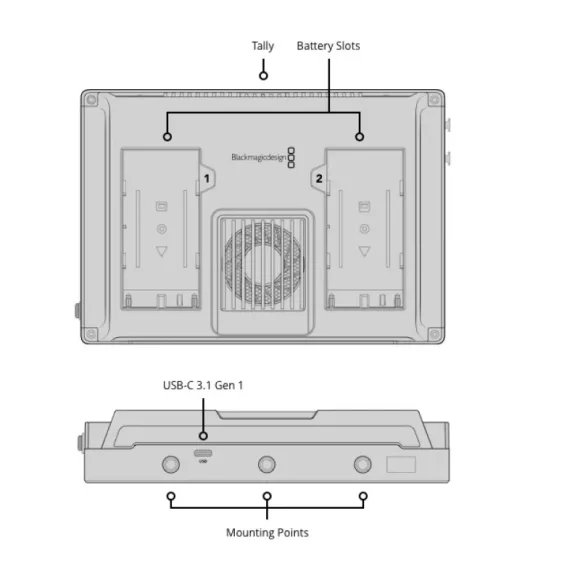 Видеорекордер Blackmagic Video Assist 7"" 12G HDR 
