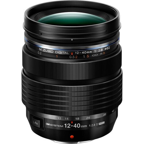 Объектив OM System M.Zuiko Digital ED 12-40mm f/2.8 PRO II, чёрный 