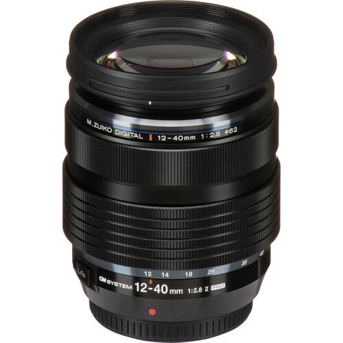 Объектив OM System M.Zuiko Digital ED 12-40mm f/2.8 PRO II, чёрный Объектив OM System M.Zuiko Digital ED 12-40mm f/2.8 PRO II, чёрный