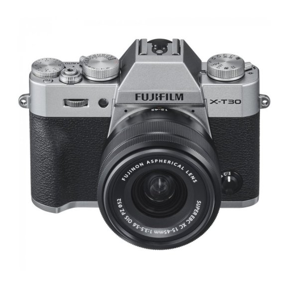 Фотоаппарат Fujifilm X-T30 Kit XC 15-45mm F3.5-5.6 OIS PZ Silver 