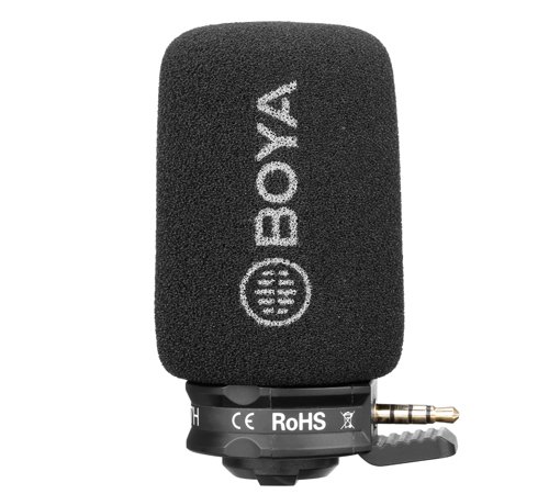 BOYA BY-A7H Штекерный Конденсаторный Микрофон для iOS и большинства Android устройств  BOYA BY-A7H Штекерный Конденсаторный Микрофон для iOS и большинства Android устройств