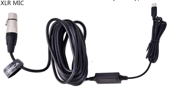 COMICA  CVM-XLR-UC переходник XLR - USBC (Type-C)  COMICA  CVM-XLR-UC переходник XLR - USBC (Type-C)