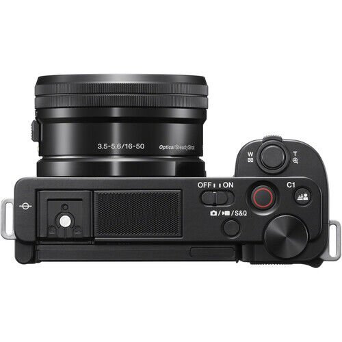 Фотоаппарат Sony ZV-E10 Kit E PZ 16-50mm F3.5-5.6 OSS, чёрный  Фотоаппарат Sony ZV-E10 Kit E PZ 16-50mm F3.5-5.6 OSS, чёрный