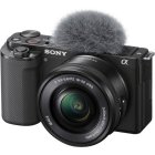 Фотоаппарат Sony ZV-E10 Kit E PZ 16-50mm F3.5-5.6 OSS, чёрный