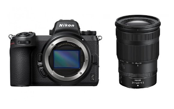 Фотоаппарат Nikon Z7 II Kit Nikkor Z 24-120mm f/4S, чёрный  