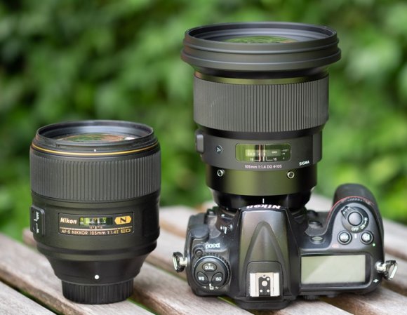 Объектив Nikon AF-S Nikkor 105mm F/1.4E ED, чёрный Объектив Nikon AF-S Nikkor 105mm F/1.4E ED, чёрный