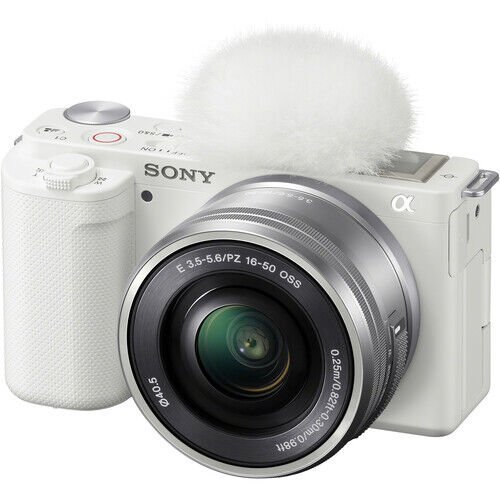Фотоаппарат Sony ZV-E10 Kit E PZ 16-50mm F3.5-5.6 OSS, белый Фотоаппарат Sony ZV-E10 Kit E PZ 16-50mm F3.5-5.6 OSS, белый