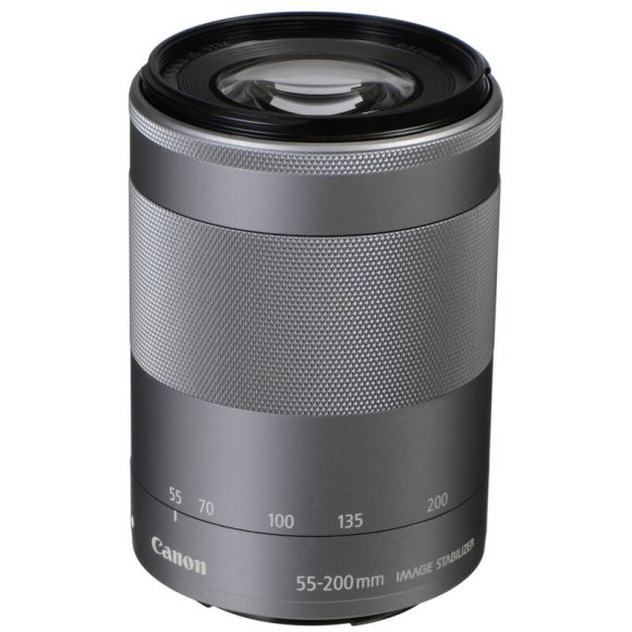 Canon EF-M 55-200mm f/4.5-6.3 IS STM Silver 