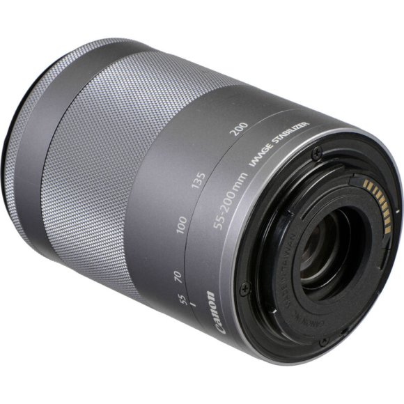 Объектив Canon EF-M 55-200mm f/4.5-6.3 IS STM Silver  Объектив Canon EF-M 55-200mm f/4.5-6.3 IS STM Silver