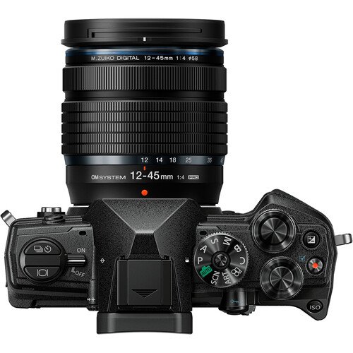 Фотоаппарат OM System OM-5 Kit 12-45mm f/4 PRO, чёрный Фотоаппарат OM System OM-5 Kit 12-45mm f/4 PRO, чёрный