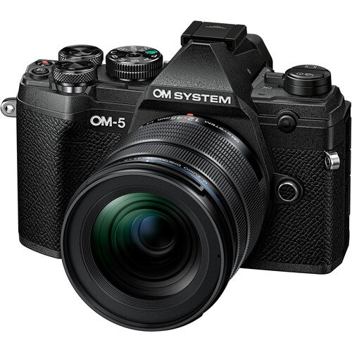Фотоаппарат OM System OM-5 Kit 12-45mm f/4 PRO, чёрный Фотоаппарат OM System OM-5 Kit 12-45mm f/4 PRO, чёрный