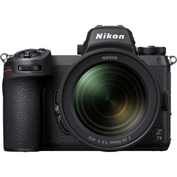 Фотоаппарат Nikon Z7 II Kit Nikkor Z 24-70mm f/4 S + Адаптер FTZ II, чёрный Фотоаппарат Nikon Z7 II Kit Nikkor Z 24-70mm f/4 S + Адаптер FTZ II, чёрный