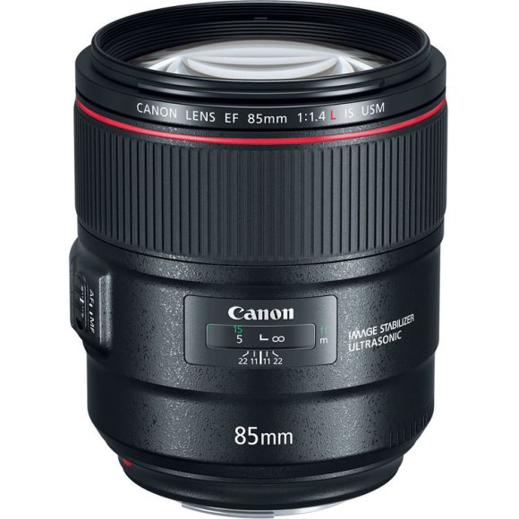 Объектив Canon EF 85mm f/1.4L IS USM, черный 
