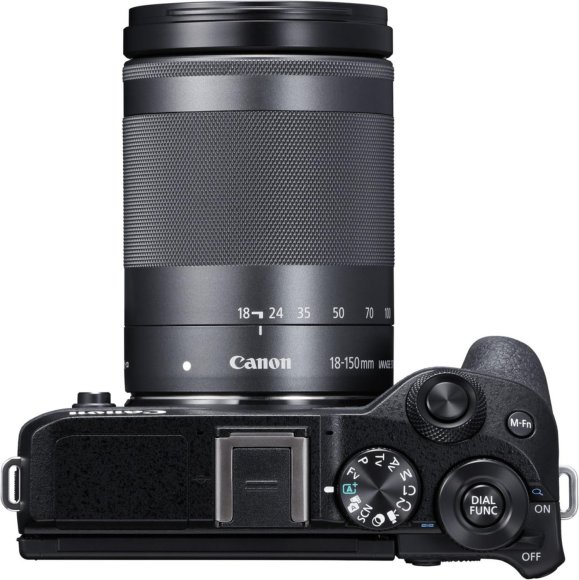 Фотоаппарат Canon EOS M6 Mark II Kit 18-150mm, чёрный 
