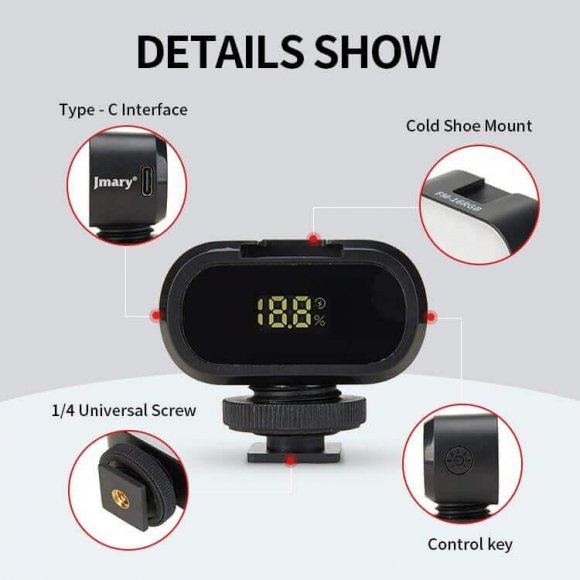 Jmary FM-16RGB Mini RGB Video Fill Light Jmary FM-16RGB Mini RGB Video Fill Light