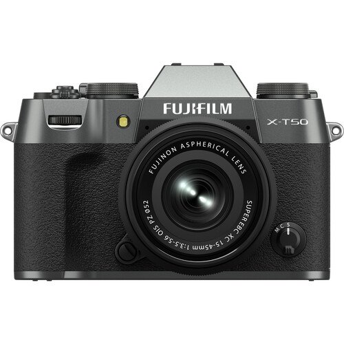 Фотоаппарат Fujifilm X-T50 Kit Fujinon XC 15-45mm f/3.5-5.6, тёмно-серый 