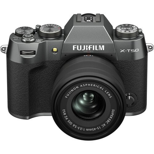 Фотоаппарат Fujifilm X-T50 Kit Fujinon XC 15-45mm f/3.5-5.6, тёмно-серый 