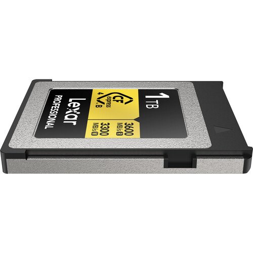 Карта памяти Lexar Professional Gold CFexpress 4.0 Type B 1TB, R/W 3600/3300 МБ/с Карта памяти Lexar Professional Gold CFexpress 4.0 Type B 1TB, R/W 3600/3300 МБ/с