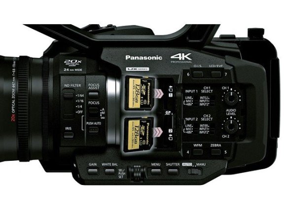 Видеокамера Panasonic UX180 EJ, чёрная Видеокамера Panasonic UX180 EJ, чёрная