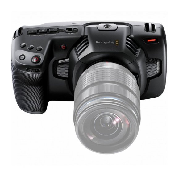 Видеокамера Blackmagic Pocket Cinema Camera 4K, чёрная 