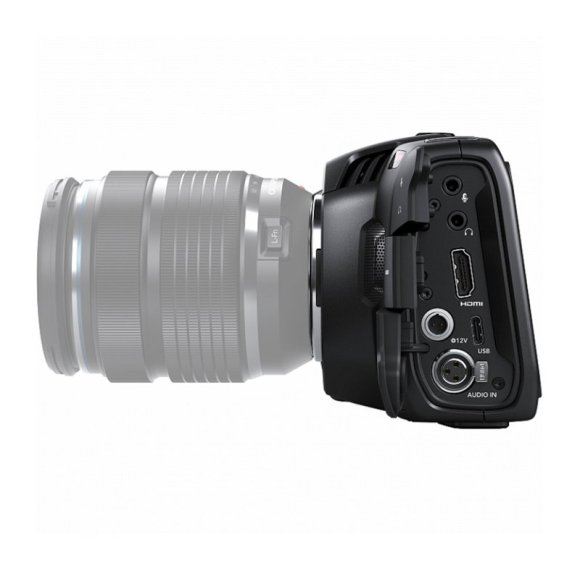 Видеокамера Blackmagic Pocket Cinema Camera 4K, чёрная 