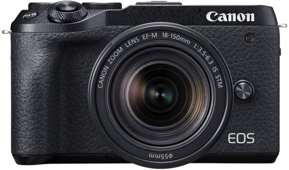 Фотоаппарат Canon EOS M6 Mark II Kit 18-150 mm Black ( Меню на русском языке ) 