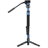 Монопод SIRUI P-326SR+VH-10X (150/55,5cm, Нагрузка 8kg)