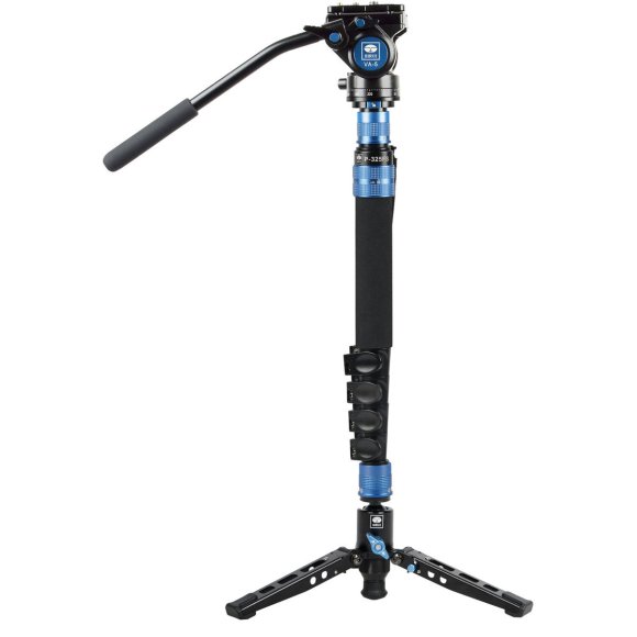 Монопод SIRUI P-326SR+VH-10X (150/55,5cm, Нагрузка 8kg) 