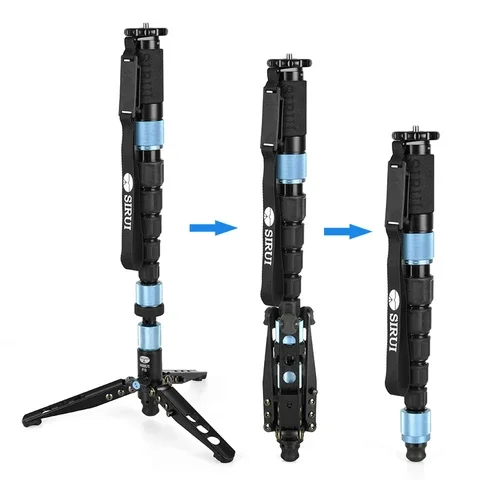 Монопод SIRUI P-326SR+VH-10X (150/55,5cm, Нагрузка 8kg) Монопод SIRUI P-326SR+VH-10X (150/55,5cm, Нагрузка 8kg)