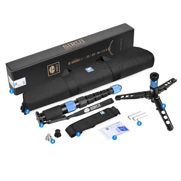 Монопод SIRUI P-326SR+VH-10X (150/55,5cm, Нагрузка 8kg) Монопод SIRUI P-326SR+VH-10X (150/55,5cm, Нагрузка 8kg)
